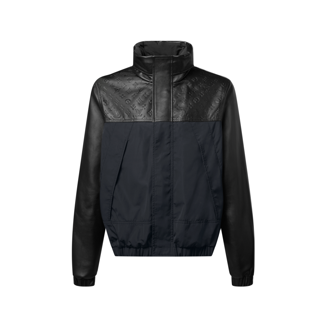 Leather Mix Windbreaker - High-End Ready-to-Wear | LOUIS VUITTON